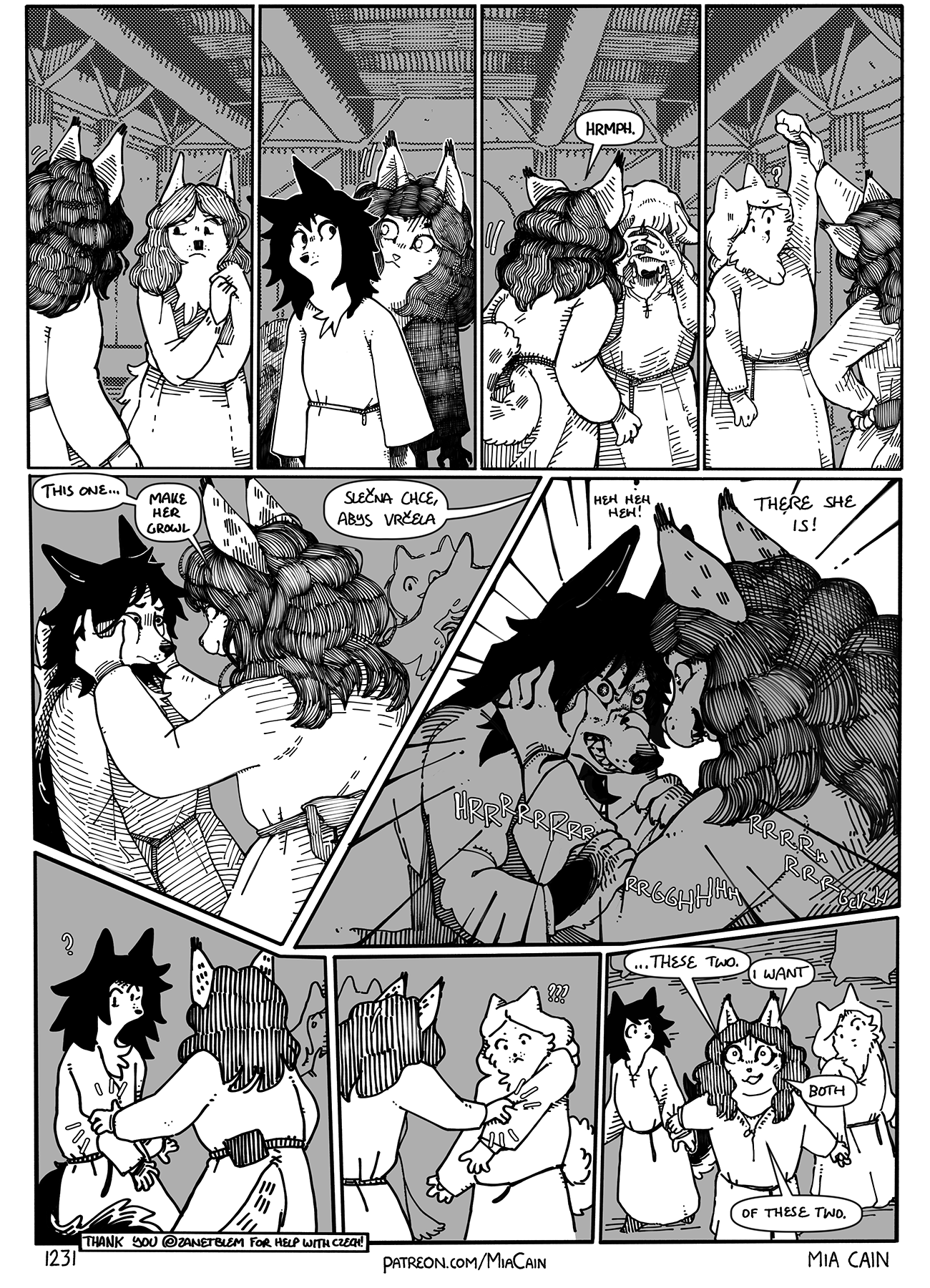 She decides she wants both Vesna and Snjezana.