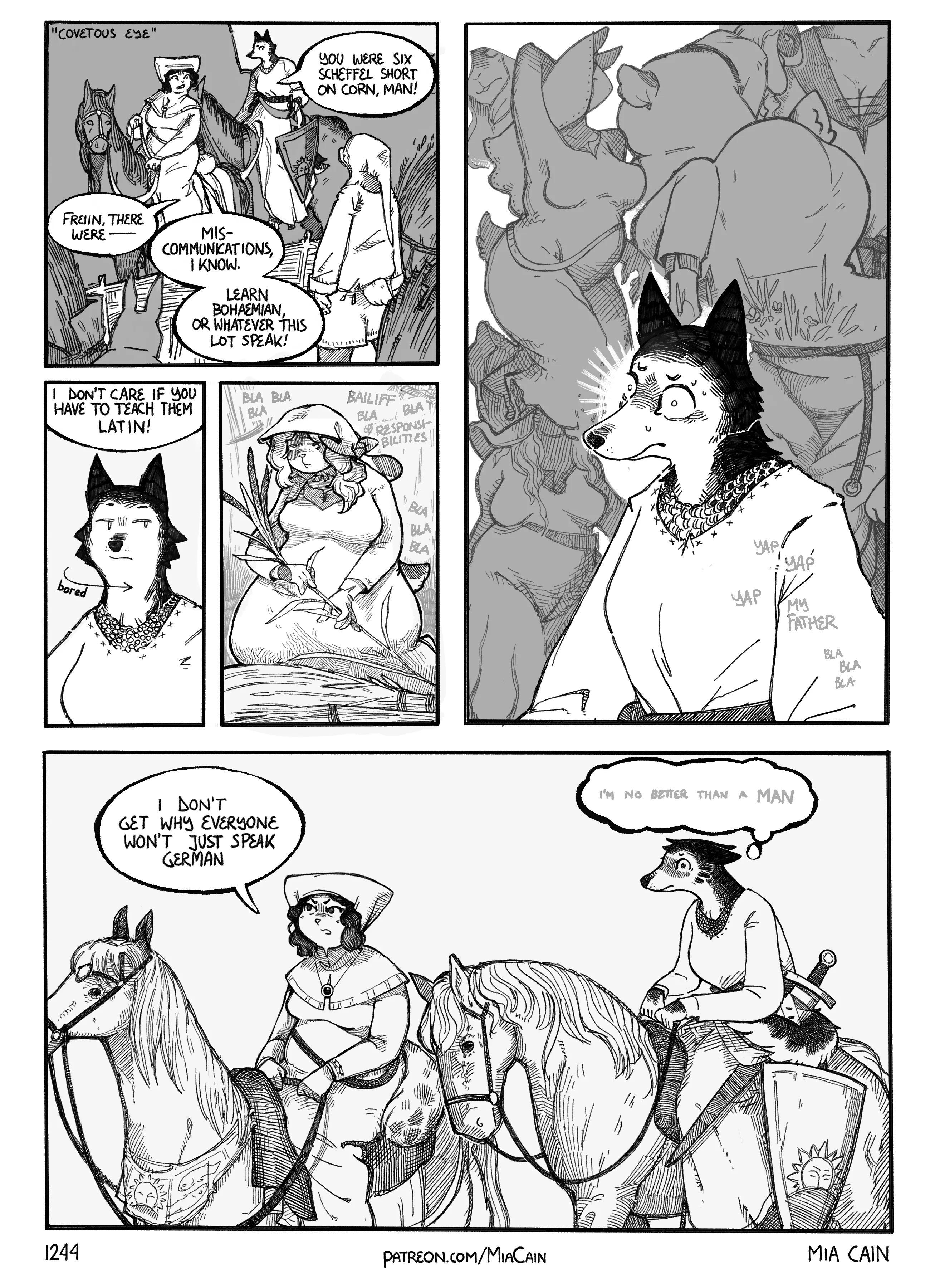 Vesna sees a beautiful peasant